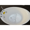 Eco Friendly Baby Small Jetted Whirlpool with Seat Oval Bathtub